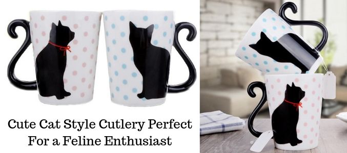 cat themed mug
