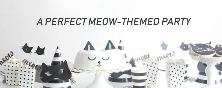 Throw the Purr-fect Cat Themed Birthday Party for Your Kid’s Friends