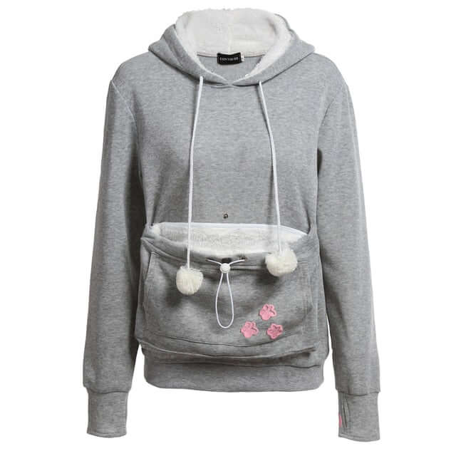 The kitty pouch online sweatshirt