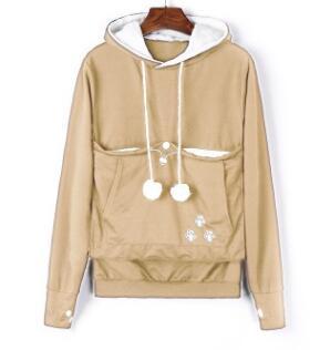 Soil Yellow Cat Pouch Hoodie