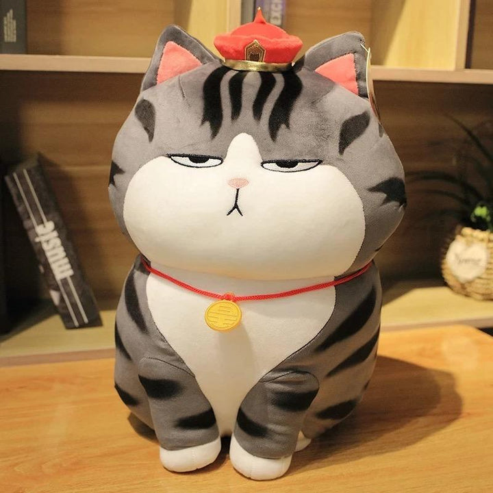 Kawaii Moody Giant Cat Plush