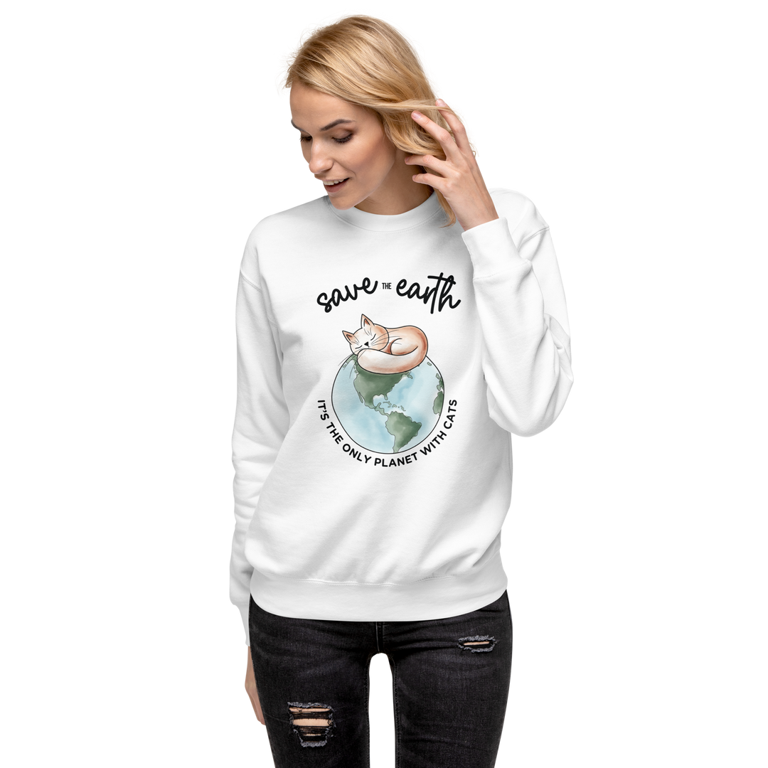 Save the Earth Crewneck Sweatshirt