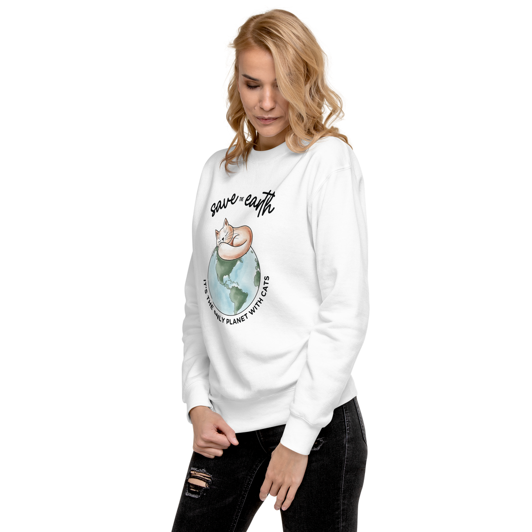 Save the Earth Crewneck Sweatshirt