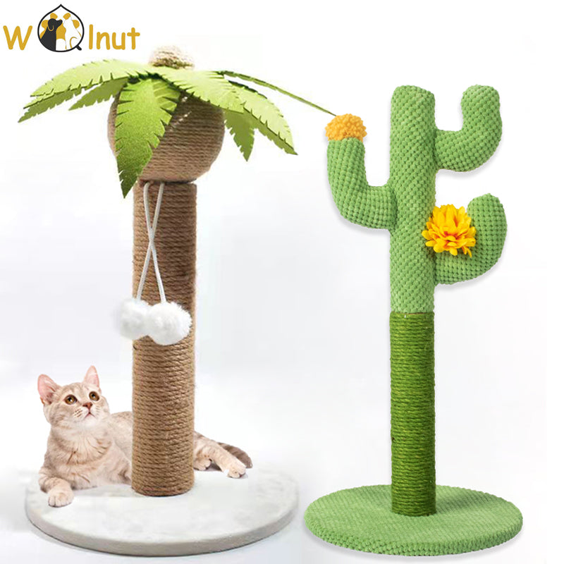 Crazy Cat Coconut Tree / Cactus Scratching Post