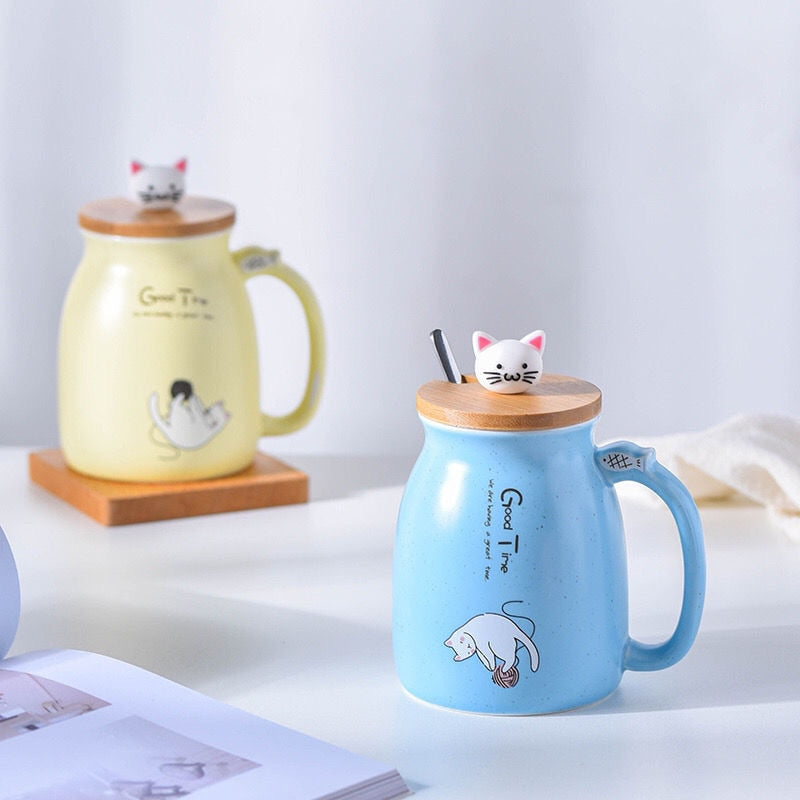 Crazy Cat Ceramics Mug