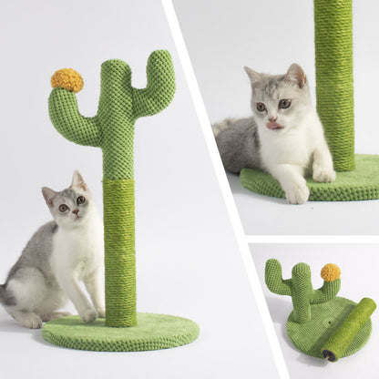Crazy Cat Coconut Tree / Cactus Scratching Post