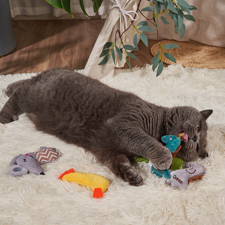 Bite Resistant Plush Cat Toy