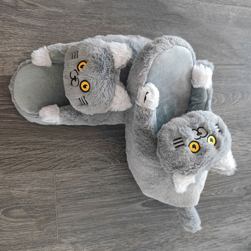 Cuddly Cat Slippers