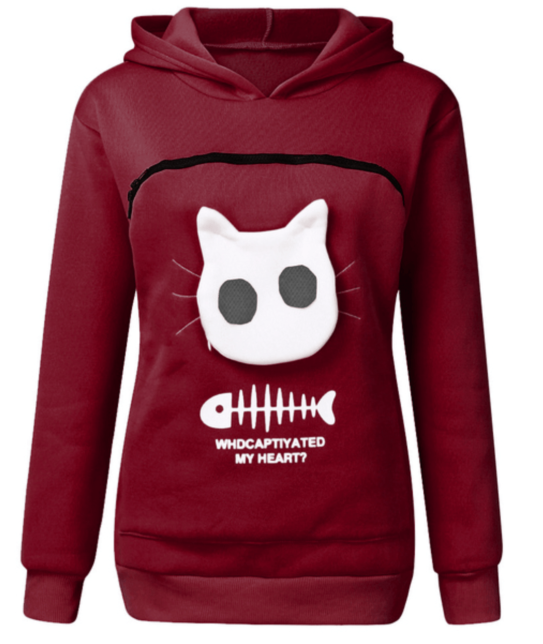 Carry-Me-Everywhere Cat Pouch Hoodie