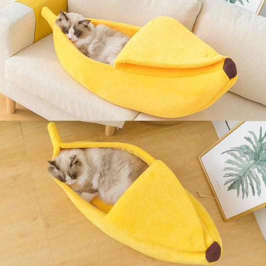 Crazy Banana Cat Bed