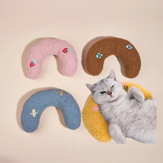Tiny U-shaped Cat Pillows